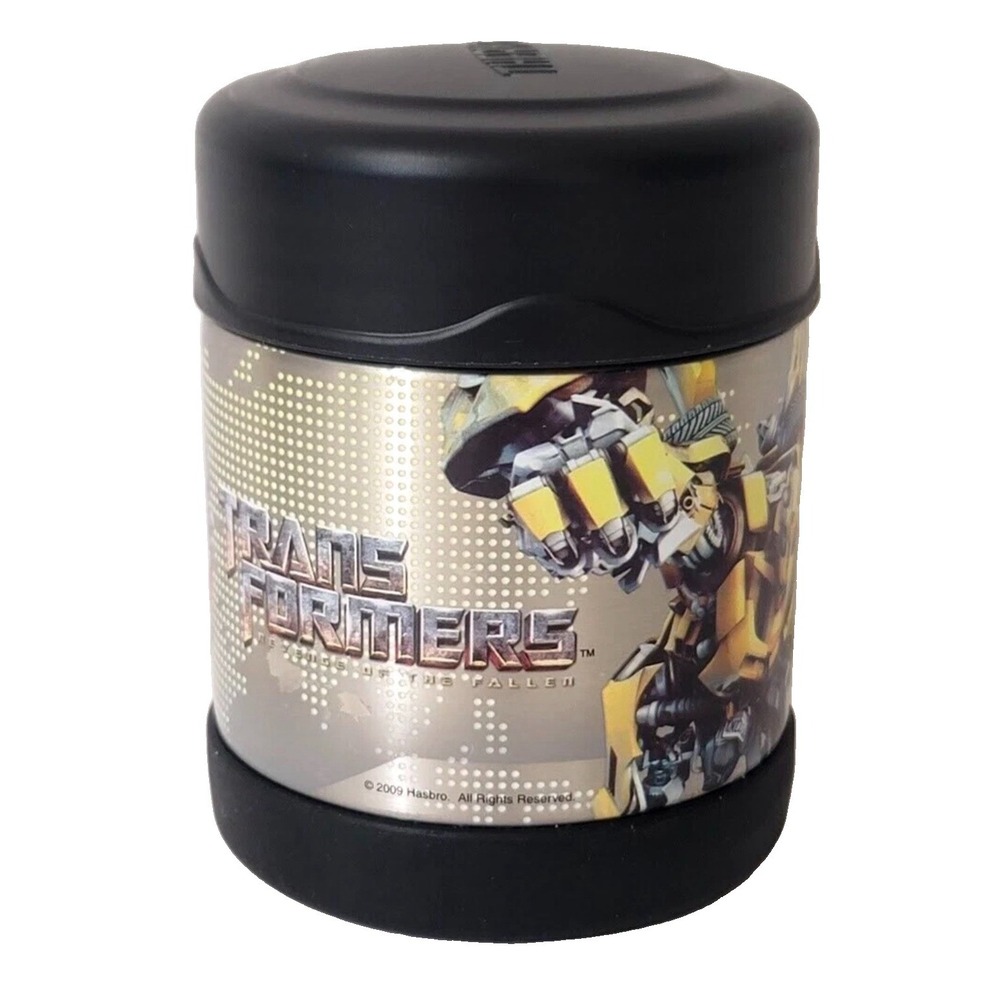 Transformers Thermos Funtainer Stainless Steel 10 oz